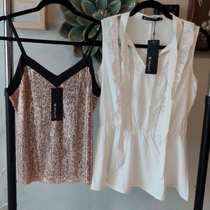 3 NWT Women's Tops size Small
